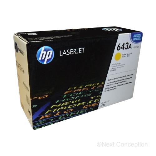 Q5952A HP #643A YELLOW CARTRIDGE FOR COLOR LASERJET 4700
