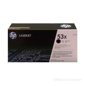 Absolute Toner Q7553X HP #53X BLACK P2015 HIGH YIELD PRINT CARTRIDGE Original HP Cartridges