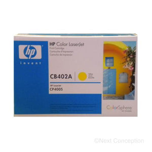 Absolute Toner CB402A HP #642A YELLOW LASERJET CP4005 CARTRIDGE Original HP Cartridges