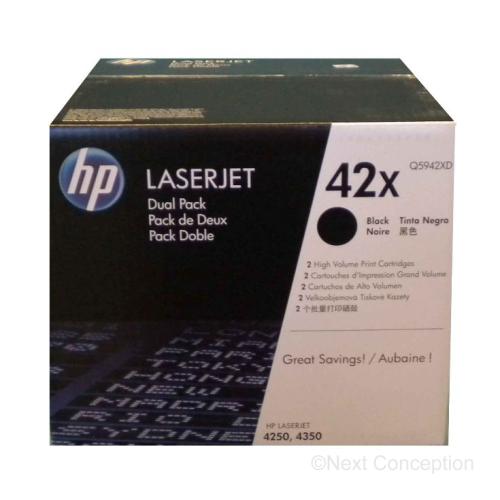 Q5942XD HP #42X DUAL PACK HIGH YIELD LJ 4250/4350