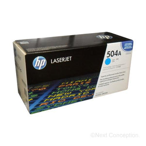 Absolute Toner CE251A HP #504A COLOR LASERJET CP3525 CYAN SC 7K Original HP Cartridges