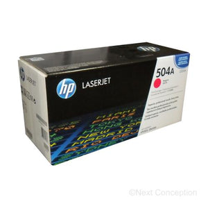 Absolute Toner CE253A HP #504A COLOR LASERJET CP3525 MAGENTA SC 7K Original HP Cartridges