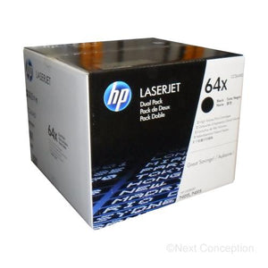 Absolute Toner CC364XD HP #64X DUAL PACK LASERJET BLACK TONER CARTRIDGE 24K Original HP Cartridges