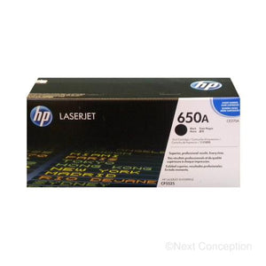 Absolute Toner CE270A HP #650A BLACK COLOR LASERJET PRINT CARTRIDGE FOR CP5 Original HP Cartridges