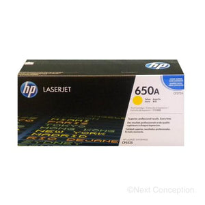 Absolute Toner CE272A HP #650A YELLOW COLOR LASERJET PRINT CARTRIDGE (13K) Original HP Cartridges