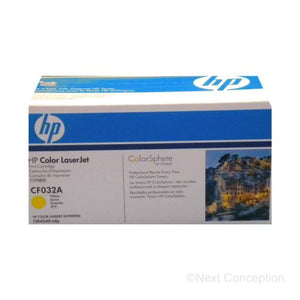 Absolute Toner CF032A HP #646A YELLOW TONER FOR CLJ CM4540 MFP Original HP Cartridges