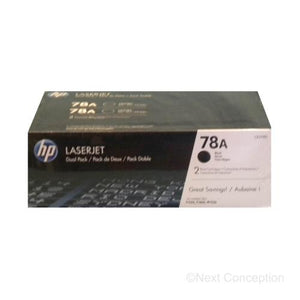 Absolute Toner CE278D HP #78A DUAL PACK BLACK LJ TONER P1566/P1606DN Original HP Cartridges