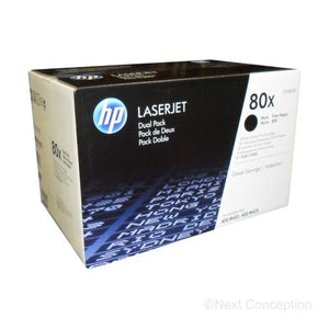 Absolute Toner CF280XD HP #80X LARGE CAPACITY DUALPACK BLACK TONER 6.8K Original HP Cartridges
