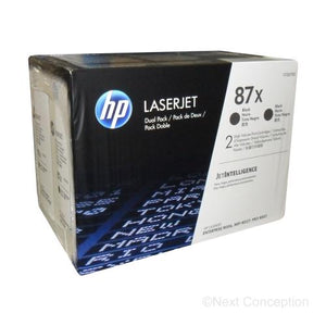 Absolute Toner CF287XD HP #87X HY 2PK (18K x 2) BLACK LJ TONER FOR M527C Original HP Cartridges