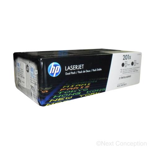 CF400XD HP #201X HY 2PK (2.8K x 2) BLACK TONER FOR M252DW