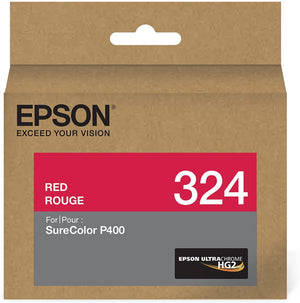 Absolute Toner T324720 EPSON T324 ULTRACHROME HG2 Red OP Ink Cartridge, Sta Epson Ink Cartridges