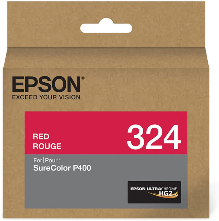 T324720 EPSON T324 ULTRACHROME HG2 Red OP Ink Cartridge, Sta