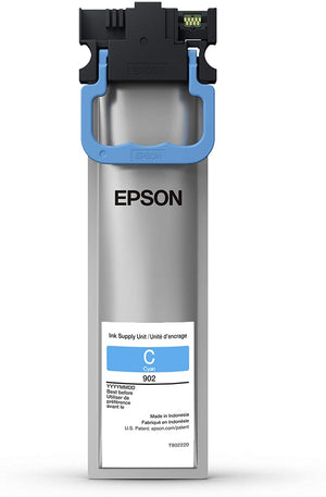 Absolute Toner T902220 EPSON T902 St Cap Cyan Ink WorkForce Pro WF-C5210 Epson Ink Cartridges