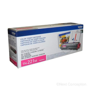 Absolute Toner TN221M MAGENTA TONER FOR BROTHER HL3140CW/HL3170CDW Original Brother Cartridges