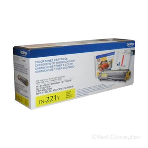 Absolute Toner TN221Y YELLOW TONER FOR BROTHER HL3140CW/HL3170CDW Original Brother Cartridges