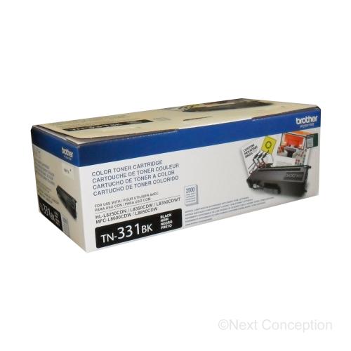 TN331BK BROTHER BLACK 2.5K TONER FOR HLL8350CDW/MFCL8850CDW