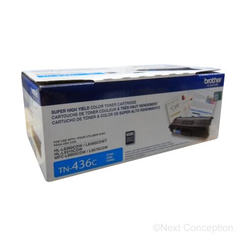 TN436C CYAN 6.5K TONER HLL8360CDW, HLL9310CDW, MFCL8900CDW,