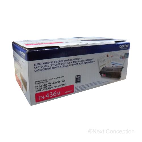 TN436M MAGENTA 6.5K TONER HLL8360CDW, HLL9310CDW, MFCL8900CD