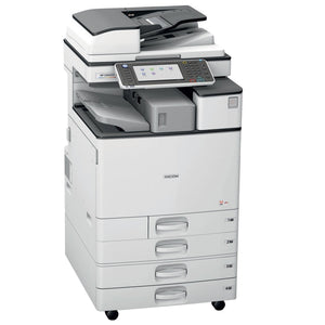 $72/Month Ricoh MP C3003 All-in-one Color Laser Copier Printer With Finisher Stapler For Sale - A Sweet Way To Grow Your Business
