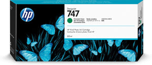 Absolute Toner P2V84A HP #747 300 ml Chrmtc Green Ink Crtg HP Ink Cartridges