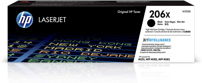 OEM HP 206X Black Toner Cartridge