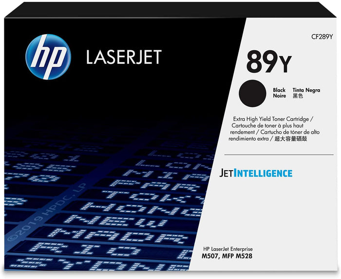 CF289Y HP #89Y Extra High Yield Black LaserJet Toner