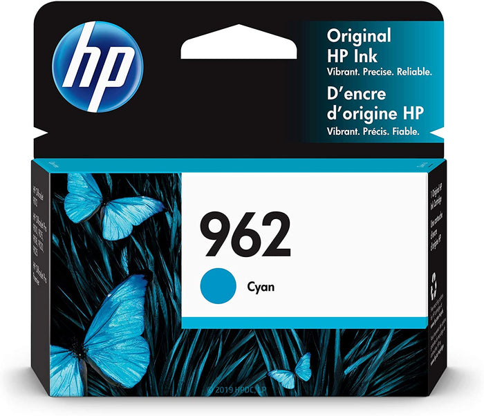 3HZ96AN#140 HP #962 CYAN ORIGINAL INK CARTRIDGE