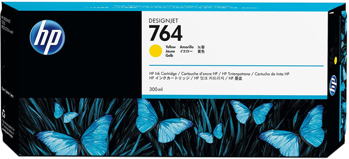 C1Q15A HP #764 300 ML YELLOW INK CARTRIDGE