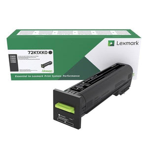 Absolute Toner 72K1XK0 LEXMARK BLACK EXTRA HIGH YIELD RETURN PROGRAM TONER Original Lexmark Cartridges