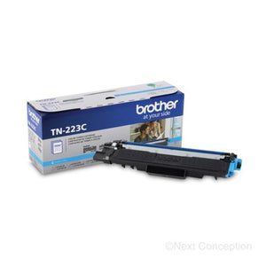 Absolute Toner TN223C Brother CYAN TONER 1.3K Original Brother Cartridges