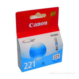 Absolute Toner 2947B001 CANON CLI221C CYAN INK Canon Ink Cartridges