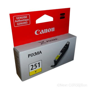 Absolute Toner 6516B001 CANON CLI251Y YELLOW INK Canon Ink Cartridges