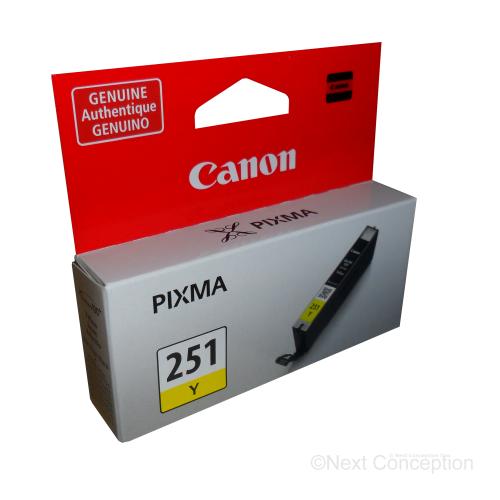 6516B001 CANON CLI251Y YELLOW INK