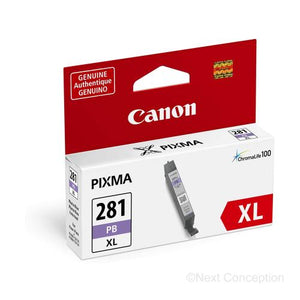 Absolute Toner 2038C001 Canon CLI281XLPHBL PHOTO BLUE XL INK Canon Ink Cartridges