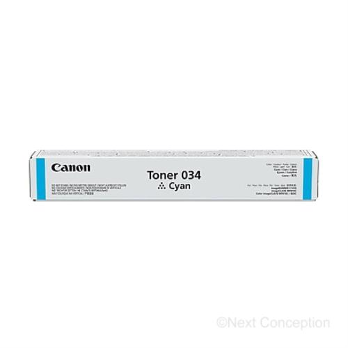 9453B001 Canon TONER CARTRIDGE 034 CYAN
