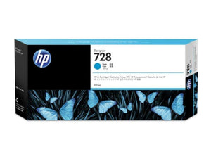 Absolute Toner F9K17A HP #728 300ML CYAN DESIGNJET INK CARTRIDGE HP Ink Cartridges