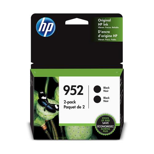 3YP21AN#140 HP #952 Black Original Ink 2Pack
