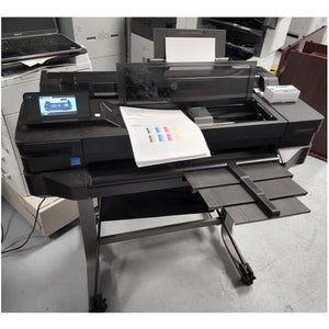 $25/Month HP DesignJet T520 Color Wireless Large Wide Format Inkjet Printer With Color Touchscreen For Drawing