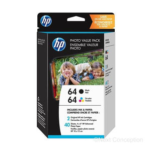 Absolute Toner Z2H77AN#140 HP #64 Photo Value Pack HP Ink Cartridges