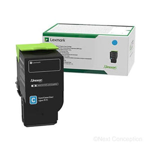 Absolute Toner C241XC0 CYAN EXTRA HIGH YIELD TONER [RP], C2425/C2535/MC2425 Original Lexmark Cartridges