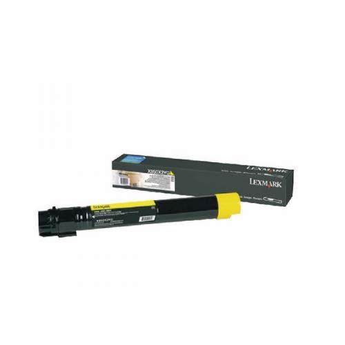 X950X2YG LEXMARK X95X  YELLOW CARTRIDGE  22K