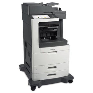 New Repossessed - Lexmark MX810de Full Size High-Speed Black And White Multifunction Laser Printer With Automatic Duplex Print