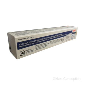 Absolute Toner 44469703 CYAN TONER C330/C530, MC361/MC561, TYPE C17 Original Oki Data Cartridges