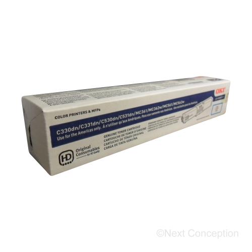 44469703 CYAN TONER C330/C530, MC361/MC561, TYPE C17