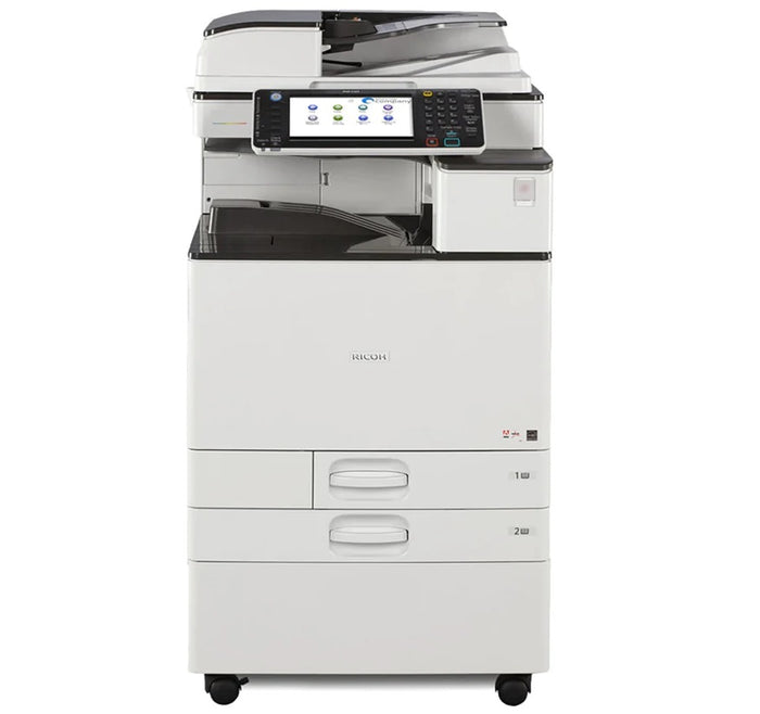Ricoh MP C2003 Color Laser Multifunction Printer, 11x17, 12x18 With Auto 2-Sided Print, Copy, Scan - Professional Quality Prints