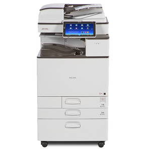 $45/Month All-In-One Ricoh MP C2504 Auto Duplex Color Laser Printer 11x17 12x18 With Copy, Scan, Fax - Perfect For Small Workgroup Or Office And Easy To Setup