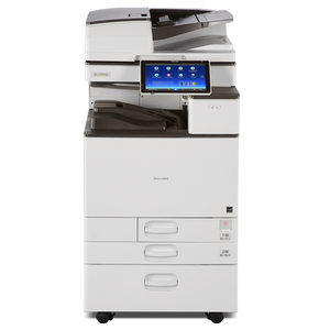 $89/Month Ricoh MP C3504EX Office Commercial Color Laser Multifunction Printer Copier Scanner, 35PPM With Auto Duplex Printing For Small/Medium Workgroup