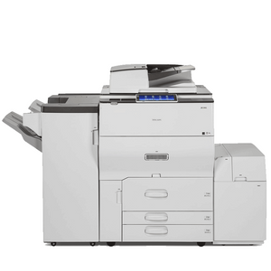Ricoh MP C6503 65 PPM LOW COUNT COLOUR COPIER PRINTER COLOR SCANNER BOOKLET MAKER FINISHER, 11x17 12x18