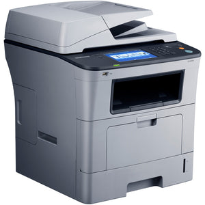 Samsung SCX-5835FN Black And White Multifunction Printer | Print/Copy/Scan/Fax With Automatic Duplex Printing And  Large 7" Color LCD