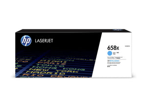 Absolute Toner W2001X HP #658X Cyan LaserJet Toner Cartridge Original HP Cartridges